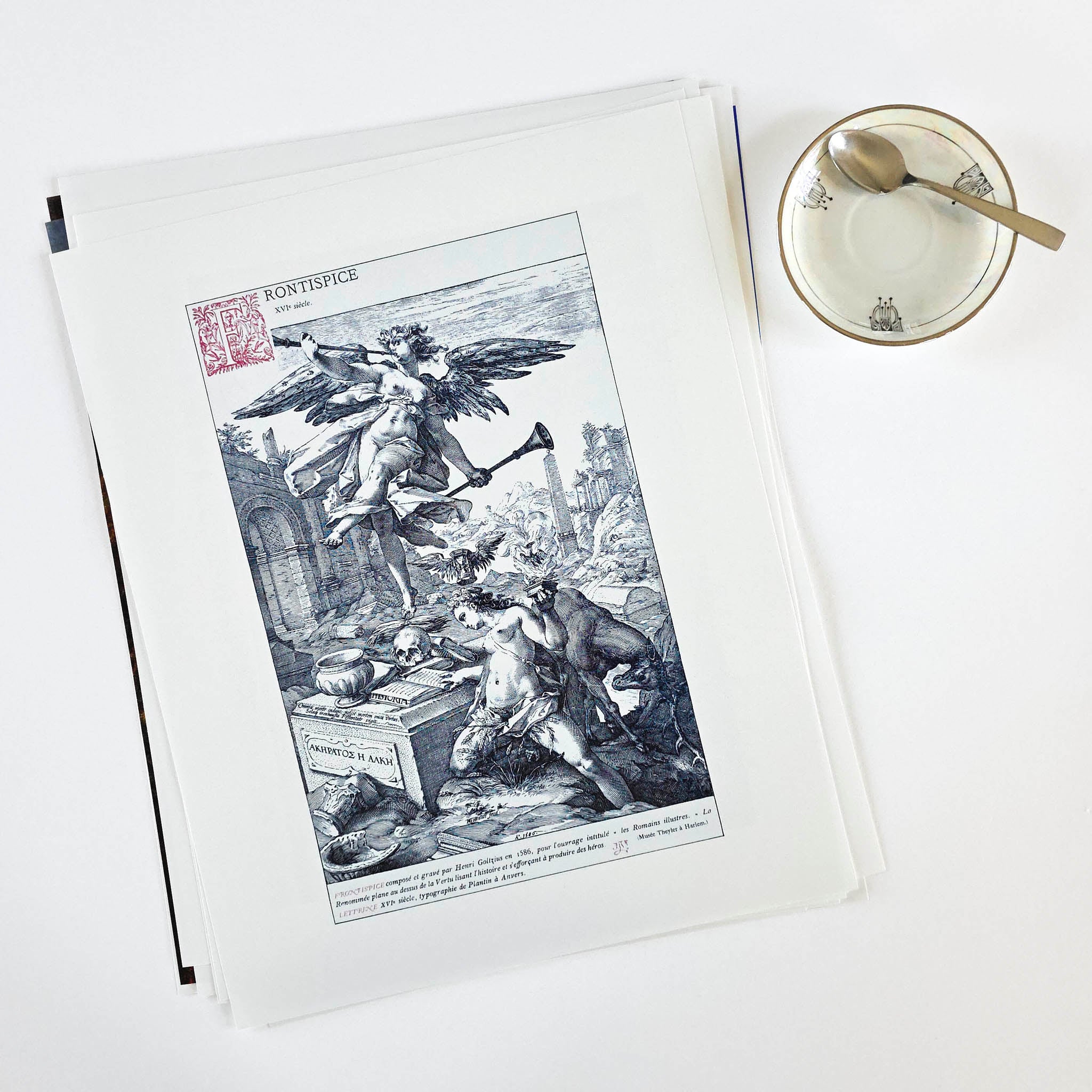 16x20 Virtue Creates Heros