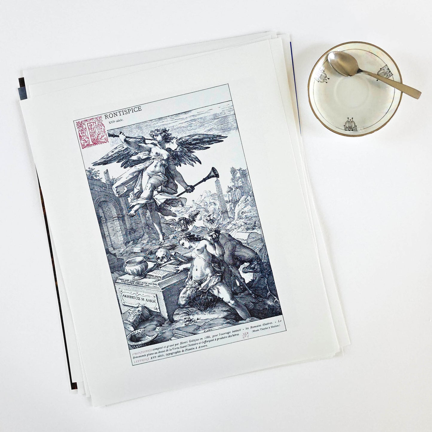 16x20 Virtue Creates Heros