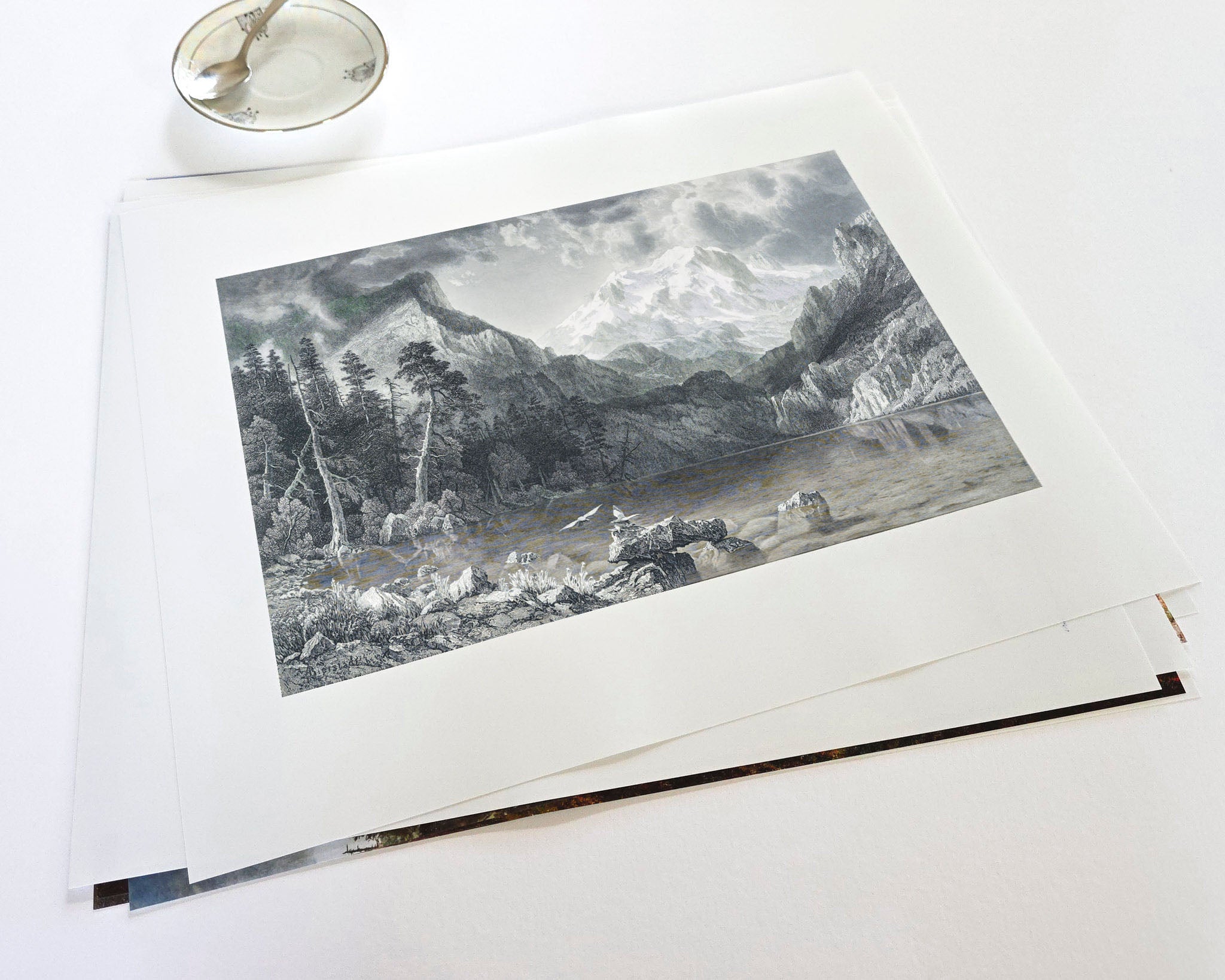 16x20 Silver Mountains