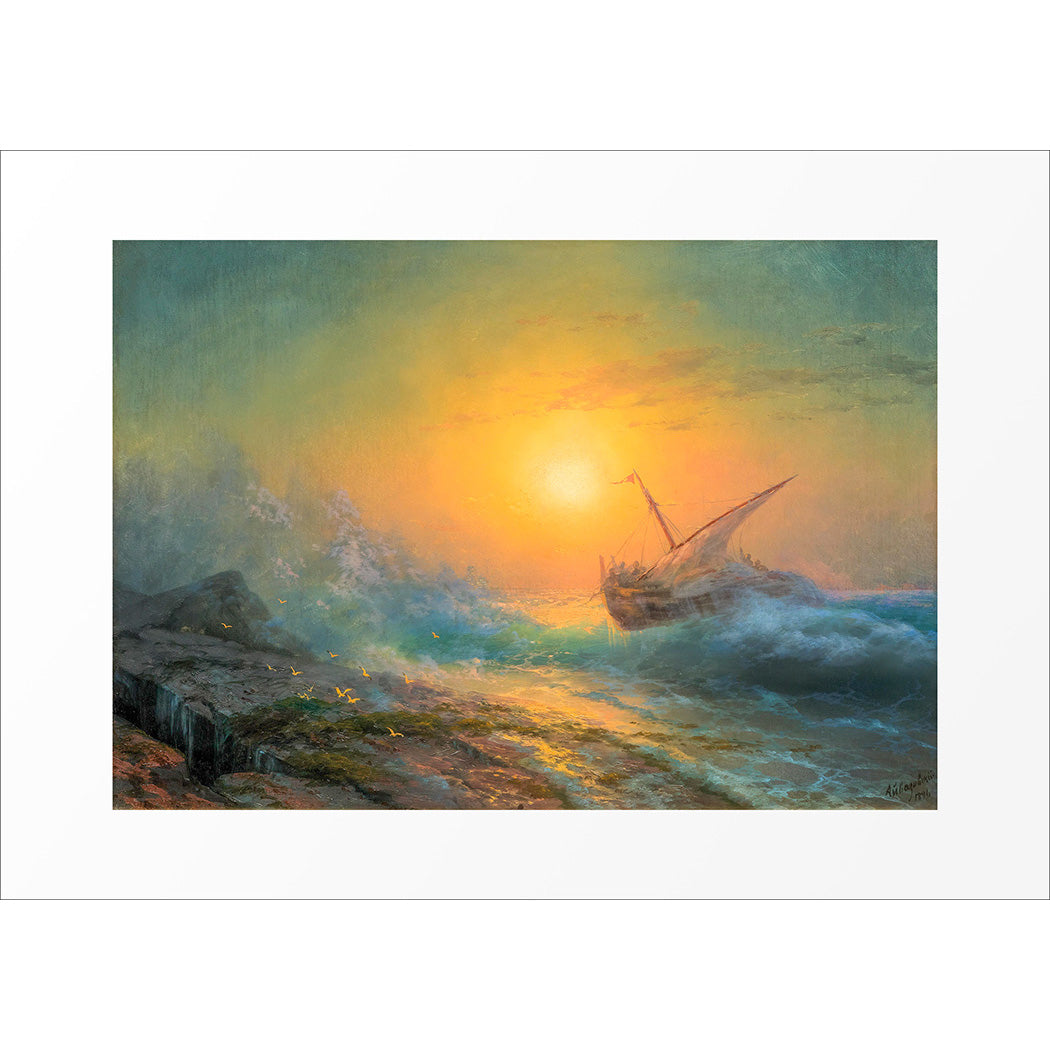 5x7 Sunset Tempest