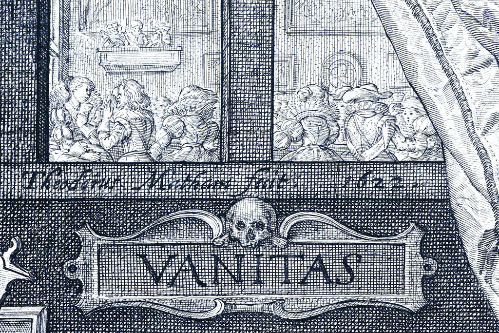 11x14 Musical Baroque Vanitas