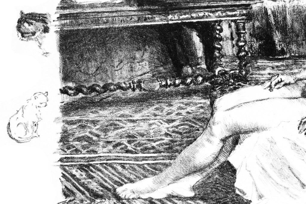 11x14 Artist, Muse & Cats